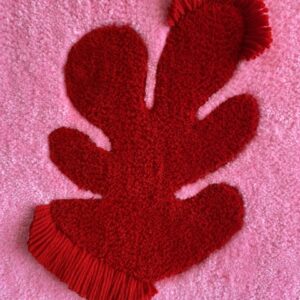 fleur-rouge-tapisserie-murale-tufting-detail-mogiostudio