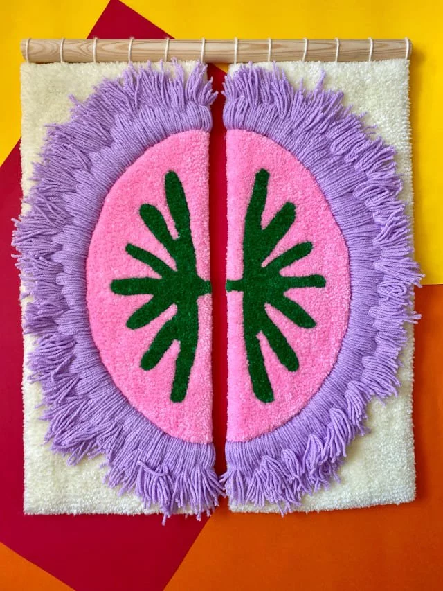 fleur-solaire-tapisserie-murale-tufting-mogiostudio