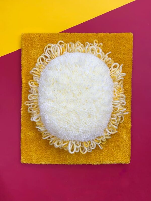 yellow-flower-tapisserie-murale-tufting-mogiostudio