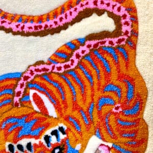 huwei-tapisserie-murale-tufting-tigre-asiatique-détails-2-mogiostudio