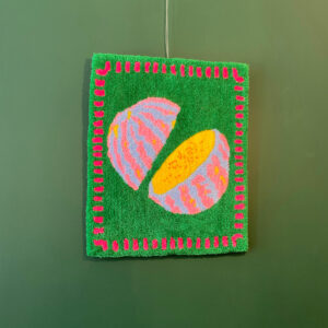 pasteque-tapisserie-murale-tableau-tufting-vert-mogiostudio