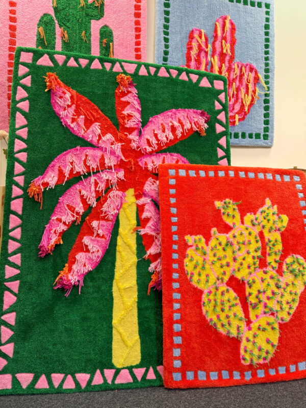 cactus-3-grande-tapisserie-murale-colore-tufting-mogiostudio